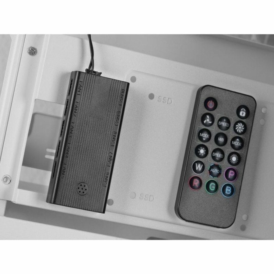 ATX Semi-t�rn kasse Mars Gaming MCINFINIOW Hvid #5