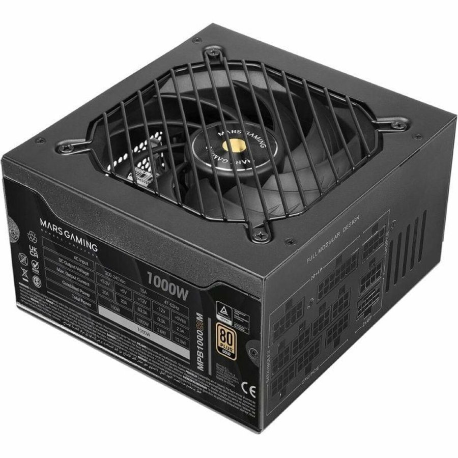 Str�mforsyning Mars Gaming MPB1000SIM ATX 1000 W 80 Plus Gold #1