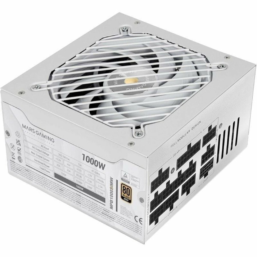 Str�mforsyning Mars Gaming MPB1000SIMW ATX 1000 W 80 Plus Gold #1