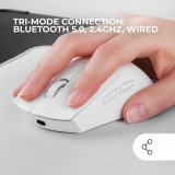 Gaming-mus Mars Gaming MMT3W Hvid #6