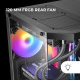 ATX Semi-t�rn kasse Mars Gaming MC3TLITE Sort #4