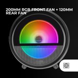 ATX Semi-t�rn kasse Mars Gaming MCCYLON Sort #5