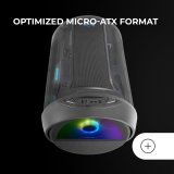 ATX Semi-t�rn kasse Mars Gaming MCCYLON Sort #6