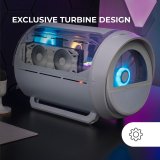 ATX Semi-t�rn kasse Mars Gaming MCCYLONW Hvid #3