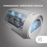 ATX Semi-t�rn kasse Mars Gaming MCCYLONW Hvid #4