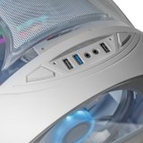 ATX Semi-t�rn kasse Mars Gaming MCCYLONW Hvid #7