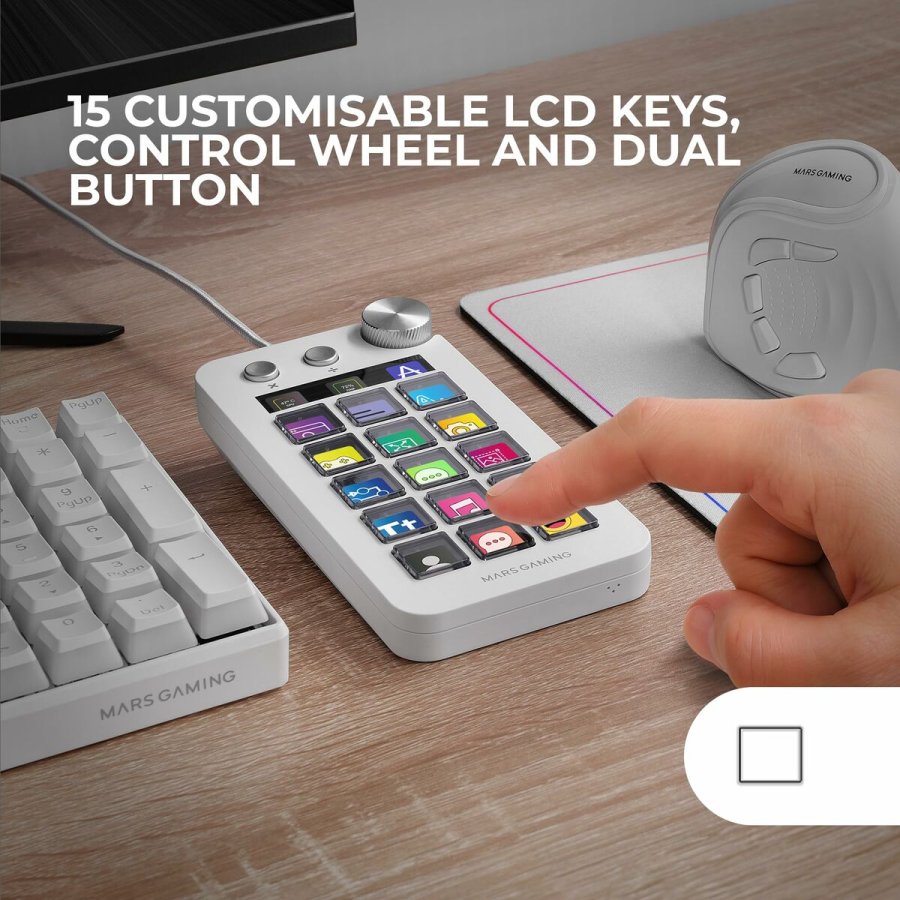 Privatlivsfilter til monitor Mars Gaming MSDNEOW #6