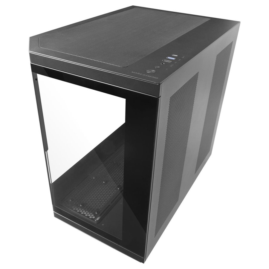 ATX Semi-t�rn kasse Mars Gaming MC3TCORELCD Sort #5