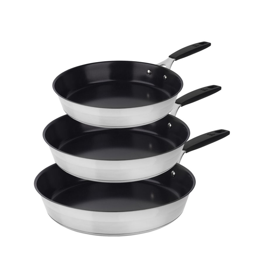 St stegepander Masterpro Smart Rustfrit stl  24 cm  20 cm  28 cm 3 Dele #1