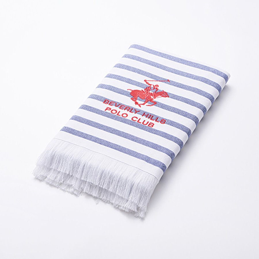 badelagen Beverly Hills Polo Club Bl Hvid 100% bomuld 80 x 165 cm #21