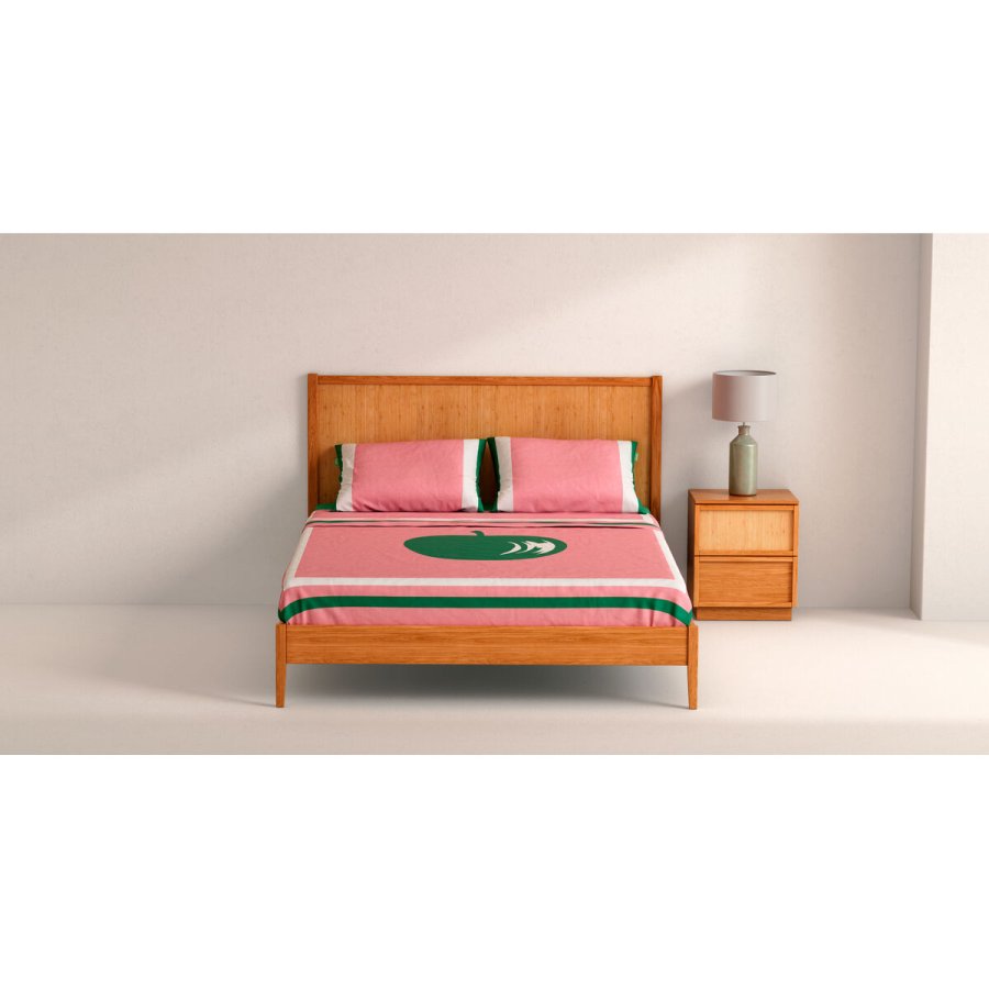 Sengetj st Benetton Grn Pink ble 4 Dele #5