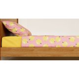 Sengetj st Benetton Gul Pink ble 4 Dele #6