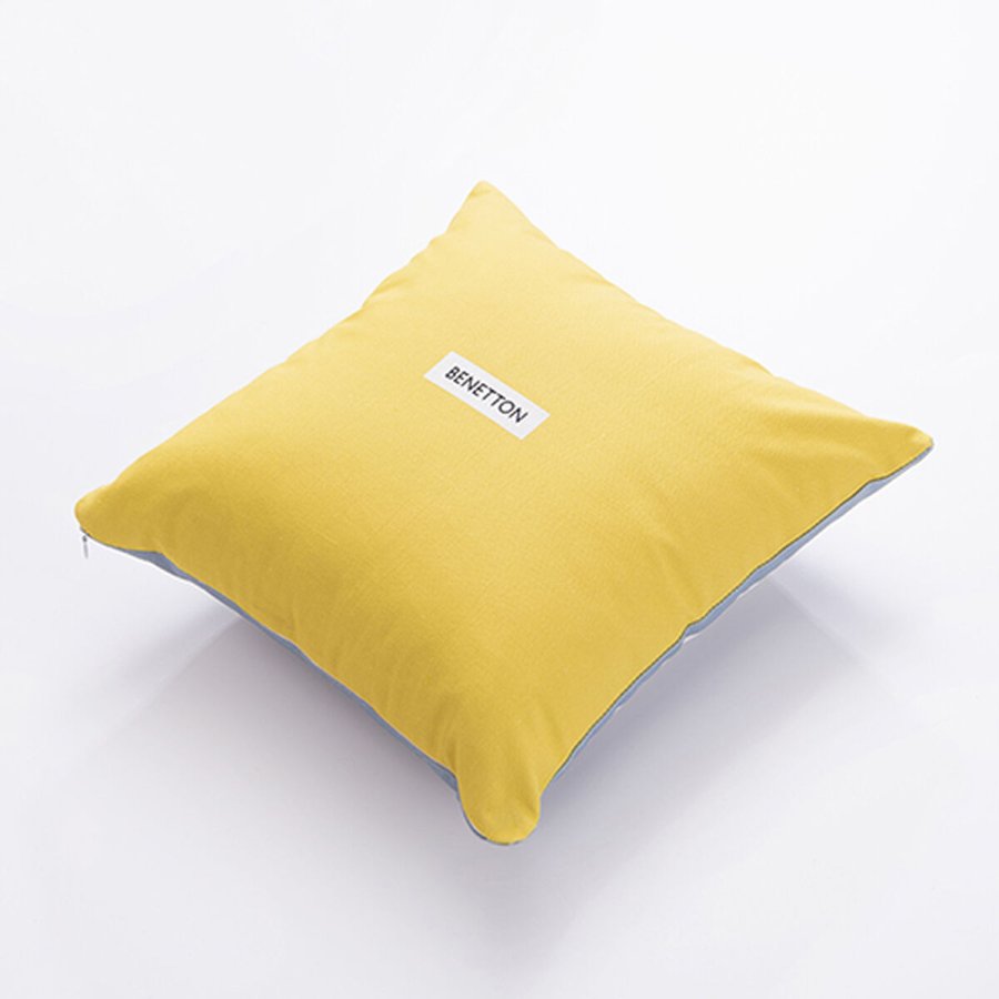 Pude Benetton Gul Hvid Kirsebr 40 x 40 cm Firkantet #6