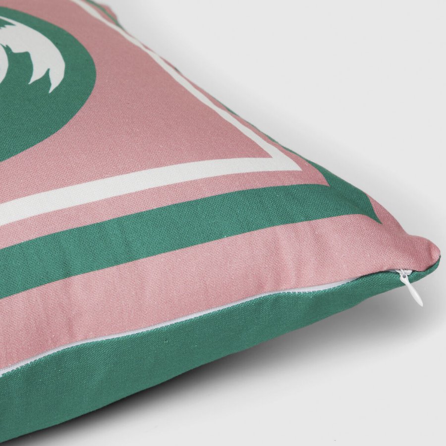 Pude Benetton Grn Pink ble 40 x 40 cm Firkantet #6