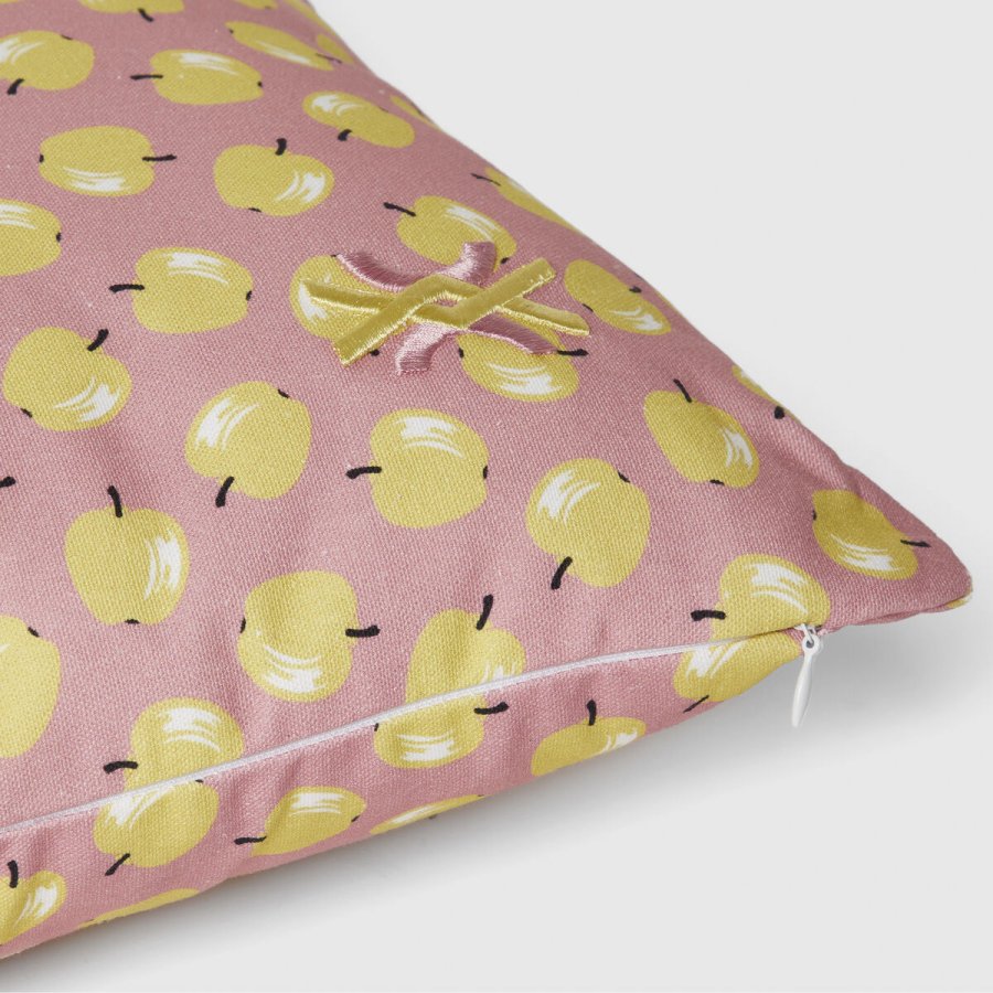Pude Benetton Gul Pink ble 40 x 40 cm Firkantet #7