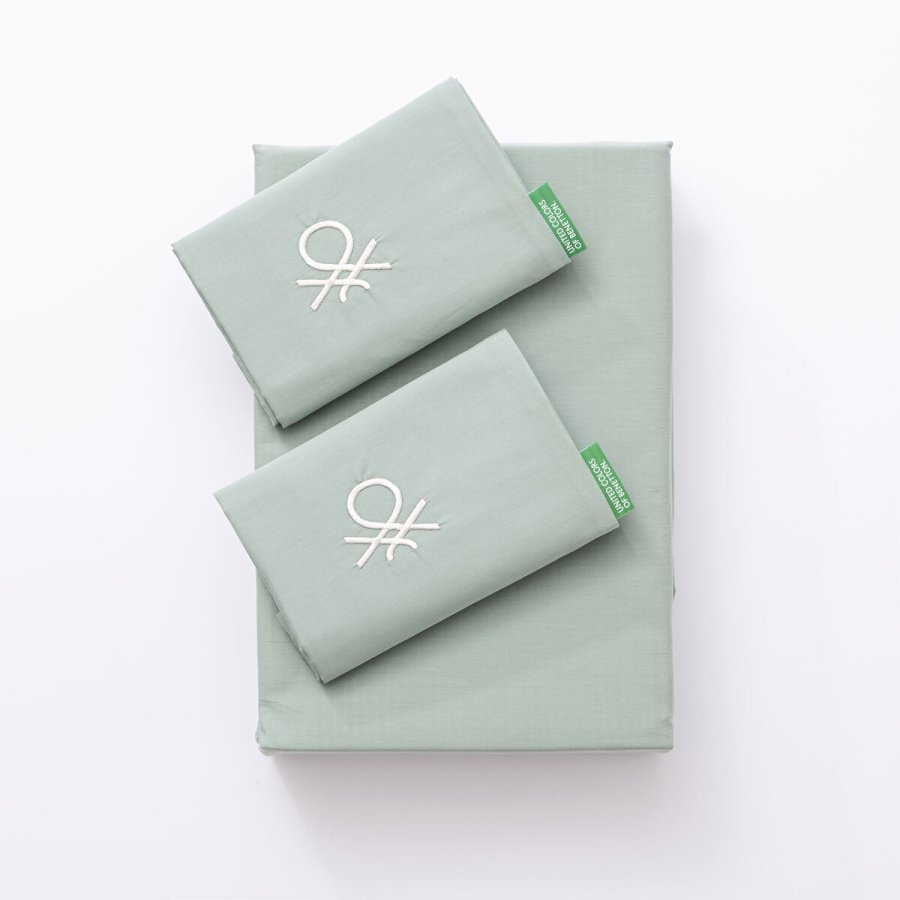 Sengetj st Benetton Grn 4 Dele #2