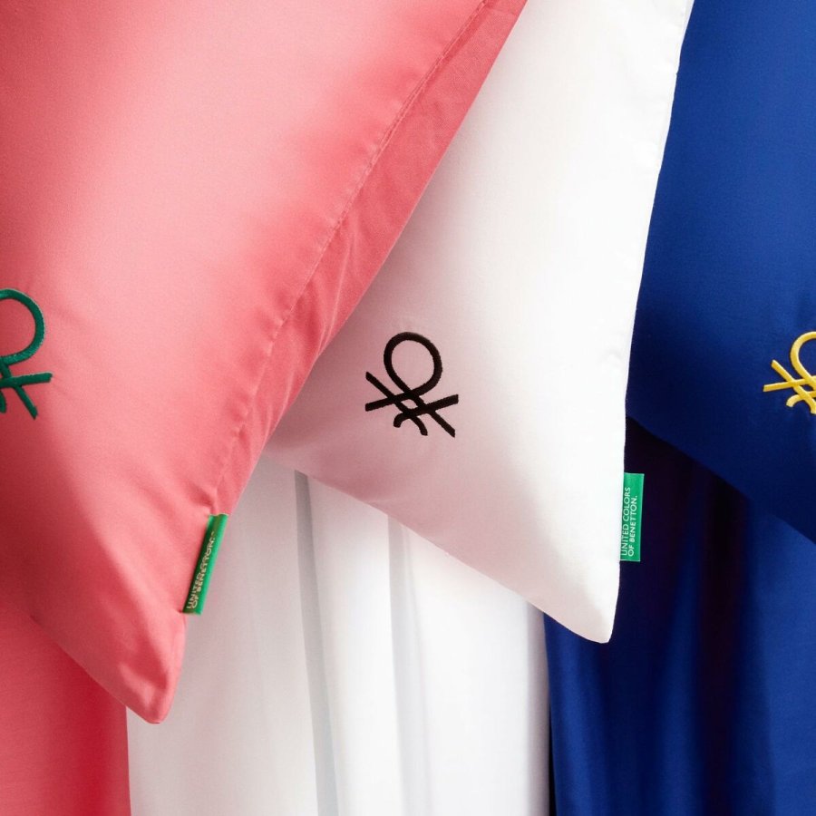 Sengetj st Benetton Hvid Individuel 3 Dele #6