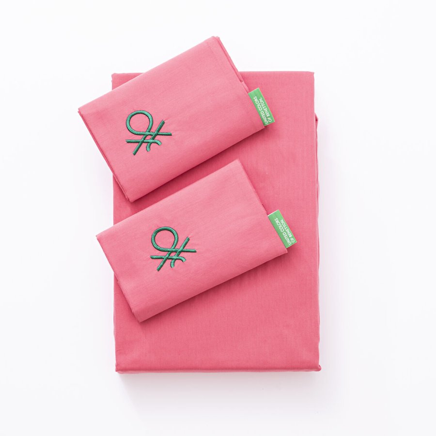Sengetj st Benetton Pink 4 Dele #2