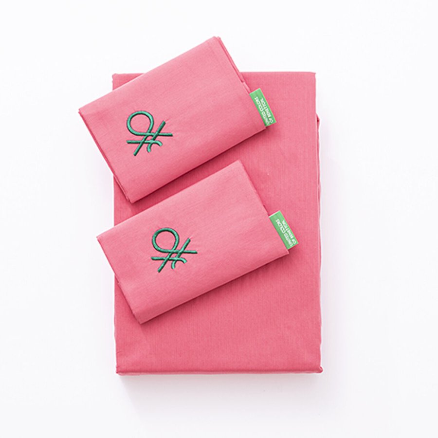 Sengetj st Benetton Pink 4 Dele #3