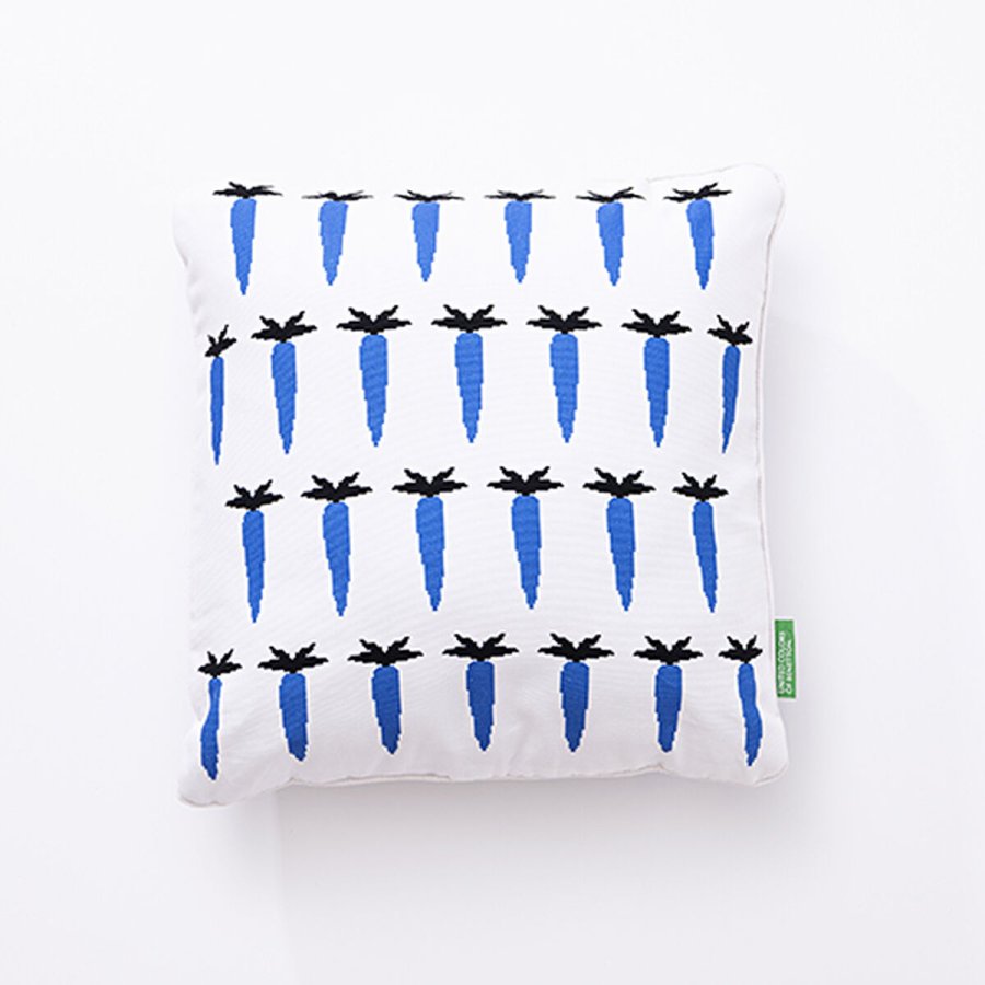 Pude Benetton Bl Hvid Gulerod 40 x 40 cm #5