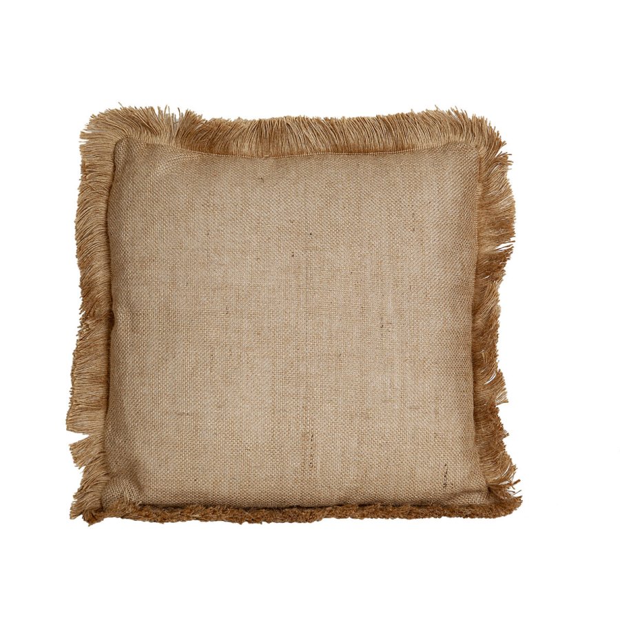Pude Romimex Brun Med kvaster 45 x 10 x 45 cm #1