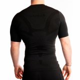 Kortrmet T-shirt til Mnd Hanker Sort #2