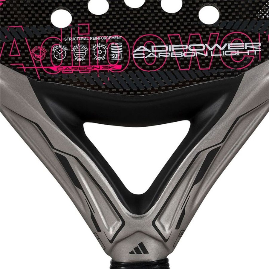 Padel bat Adidas Adipower Carbon Light Pink Plastik #4