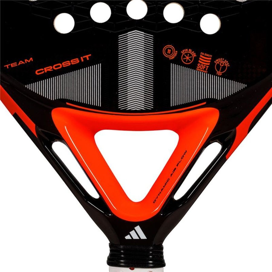 Padel bat Adidas Cross It Team Sort Plastik #4