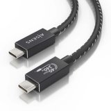 USB-C til USB-C-kabel Aisens A156-0866 Sort 50 cm #3