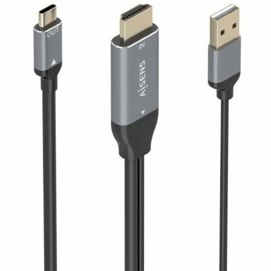 HDMI-kabel Aisens A109-0871 1,8 m Sort #1