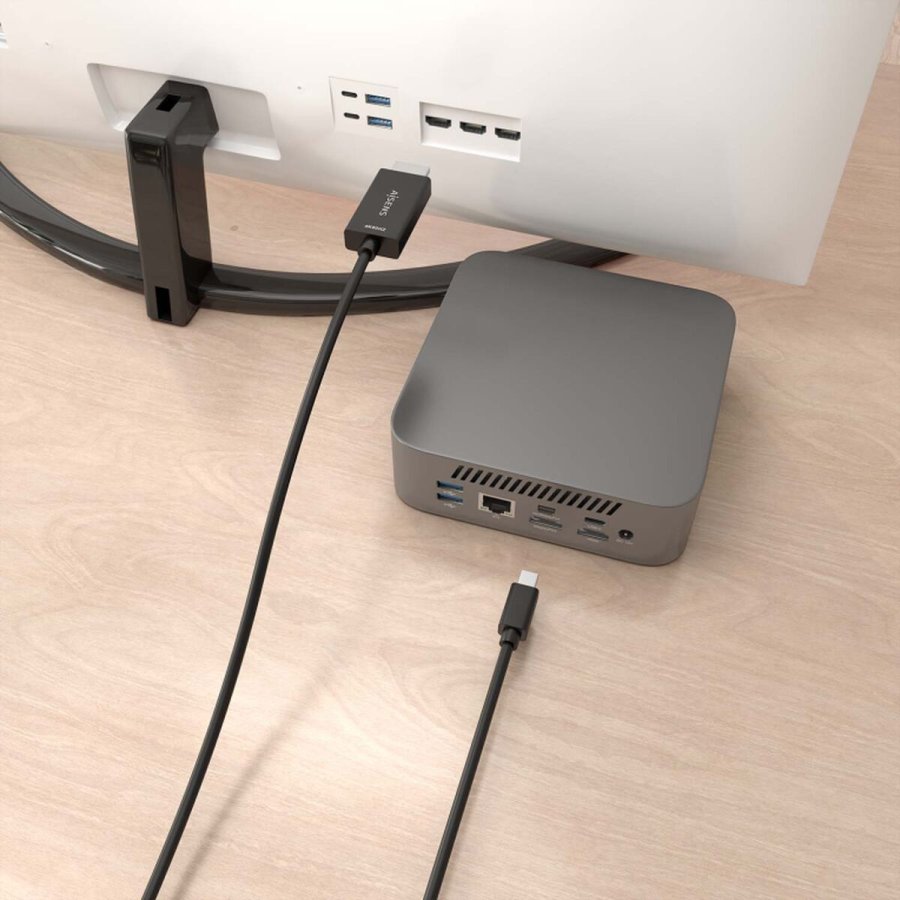 Mini Display Port til HDMI adapter Aisens A125-0886 Sort 1 m #5