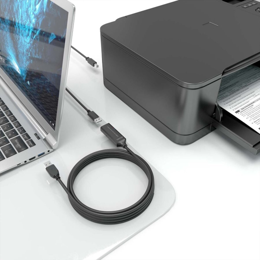 USB-kabel Aisens A101-0914 Sort #4