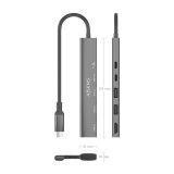 USB Hub Aisens USB-C DOCK 5 EN 1 GRIS Gr� 100 W #6