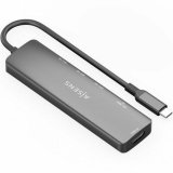 USB Hub Aisens USB-C DOCK 6 EN 1 Gr #1