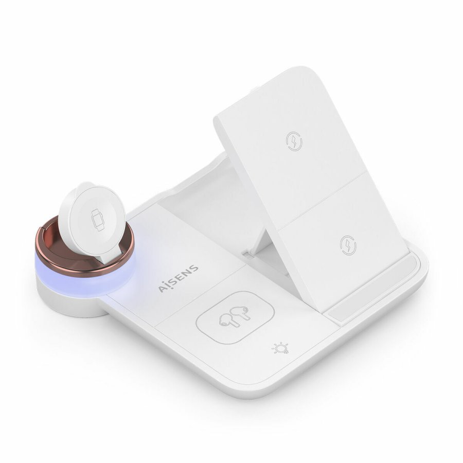 Trdls oplader Aisens ASCH-15W4WC061-W 15 W Hvid #5