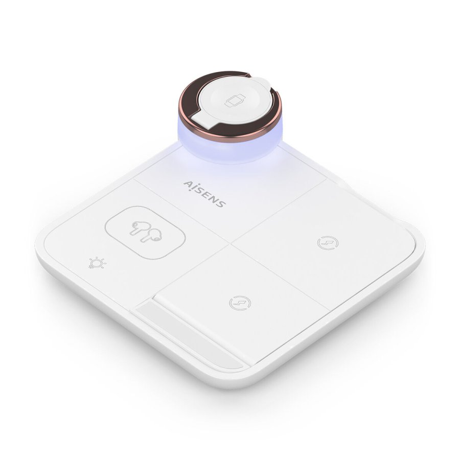 Trdls oplader Aisens ASCH-15W4WC061-W 15 W Hvid #6