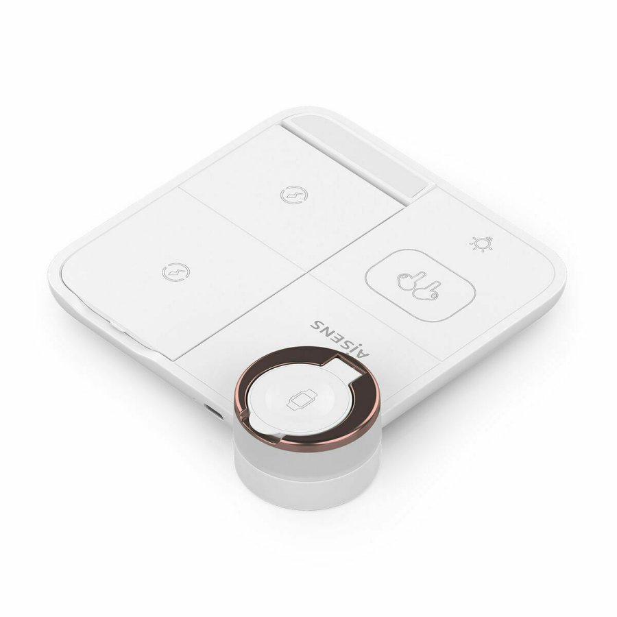 Trdls oplader Aisens ASCH-15W4WC061-W 15 W Hvid #7