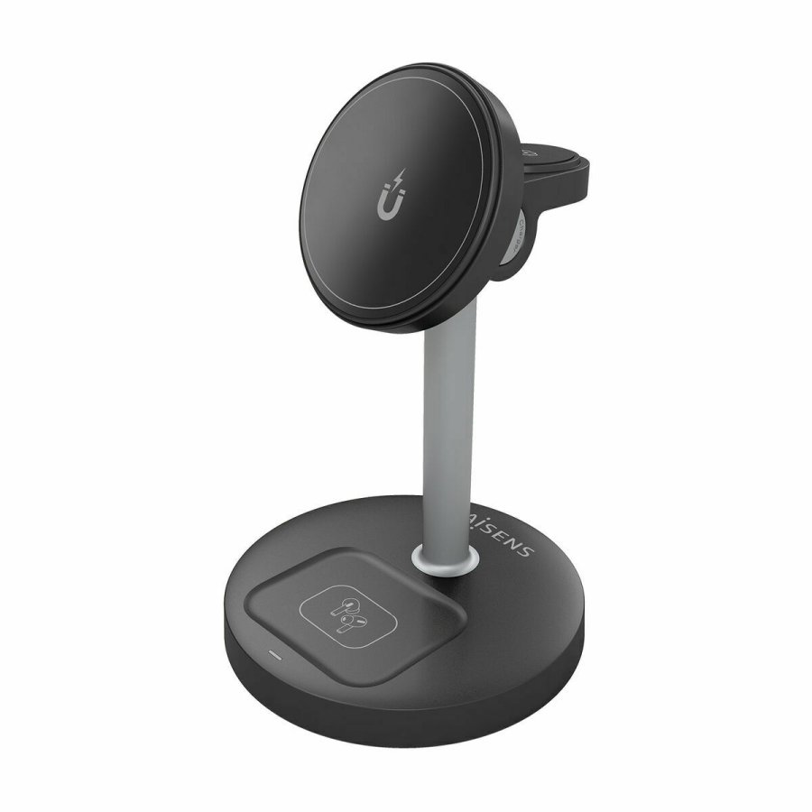 Trdls oplader Aisens ASCH-15W3WC066-BK Sort 15 W #2