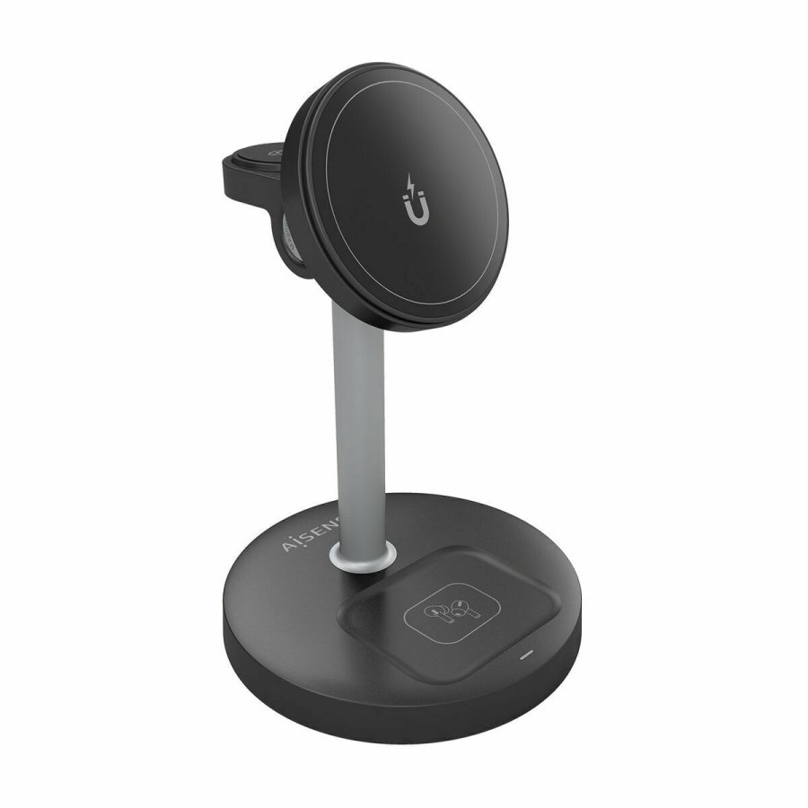 Trdls oplader Aisens ASCH-15W3WC066-BK Sort 15 W #4