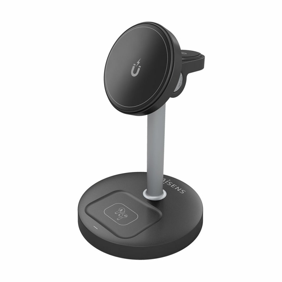 Trdls oplader Aisens ASCH-15W3WC066-BK Sort 15 W #1