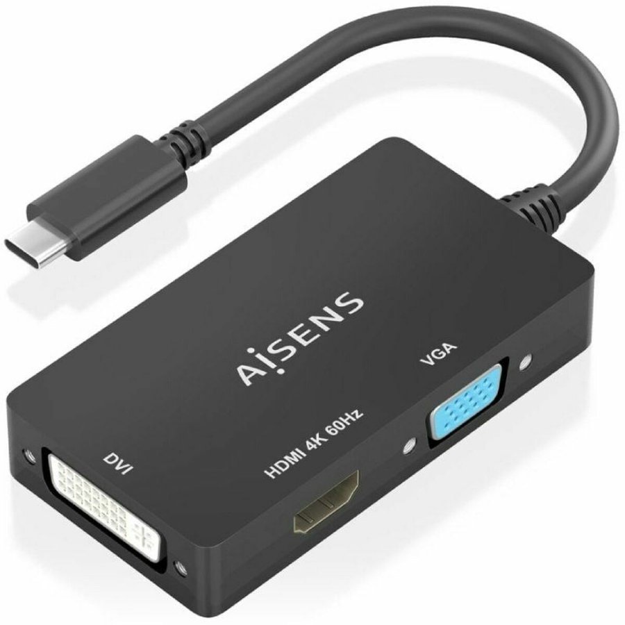 HDMI-kabel Aisens A109-0954 15 cm Sort #1