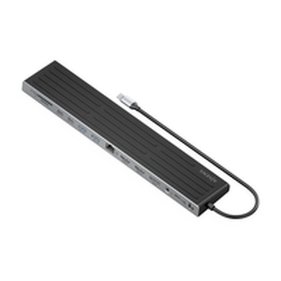 USB Hub Aisens ASUC-13P042-GR Gr 100 W #2