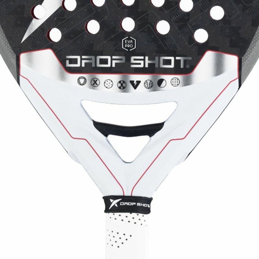 Padel bat Drop Shot Explore Conqueror Attack Nic Hvid Sort #6