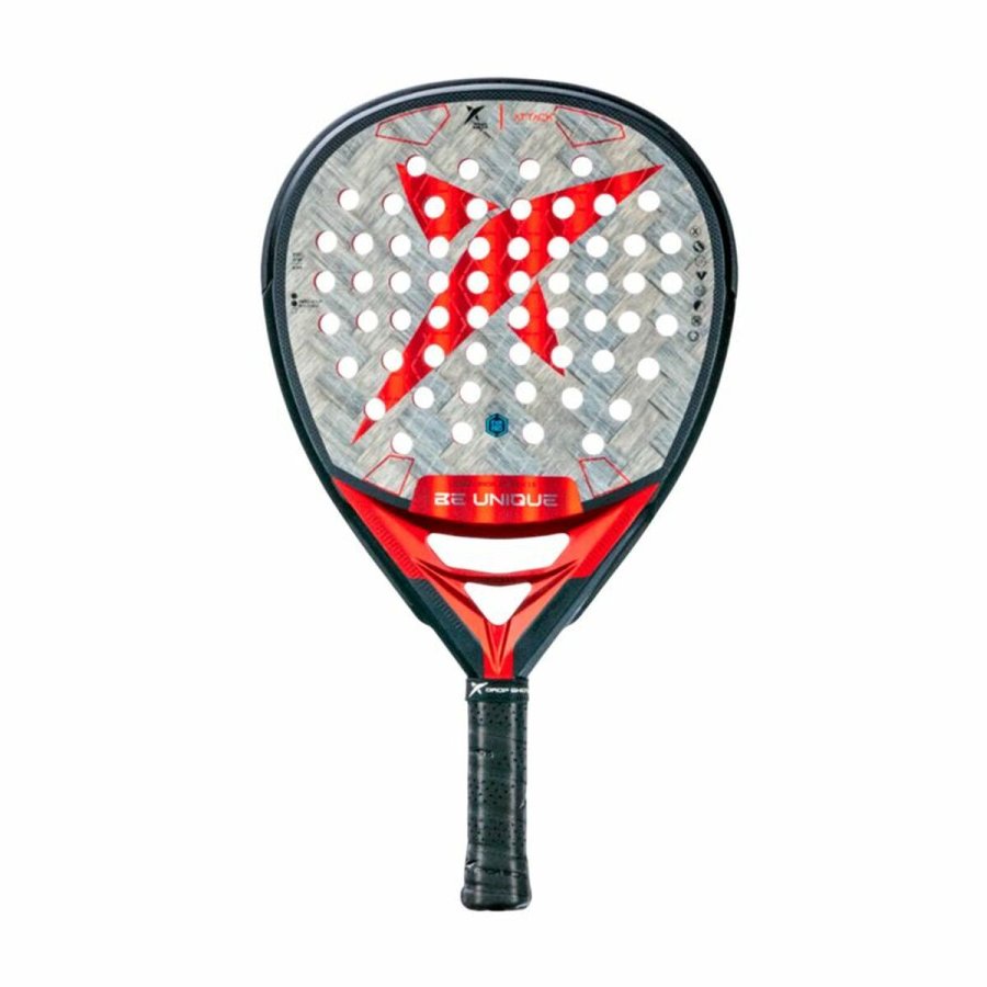 Padel bat Drop Shot Conqueror Attack 1.5 Gr Kulfiber #1