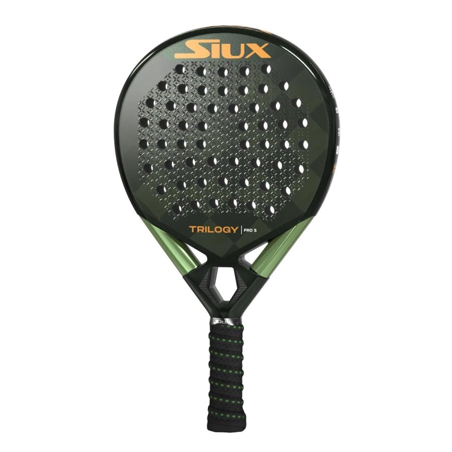 Padel bat Siux Trilogy Pro 5 2025 Sort Grn Charcoal EVA #2