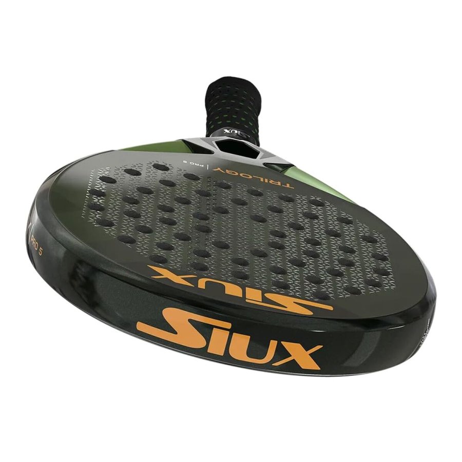 Padel bat Siux Trilogy Pro 5 2025 Sort Grn Charcoal EVA #3