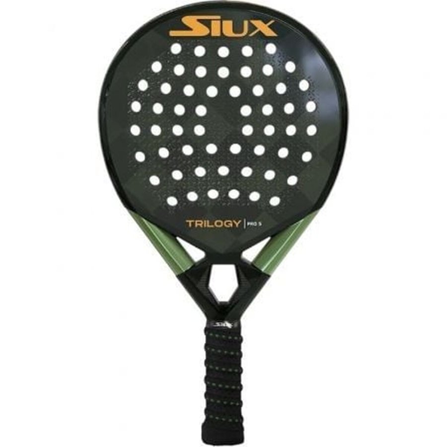 Padel bat Siux Trilogy Pro 5 2025 Sort Grn Charcoal EVA #1