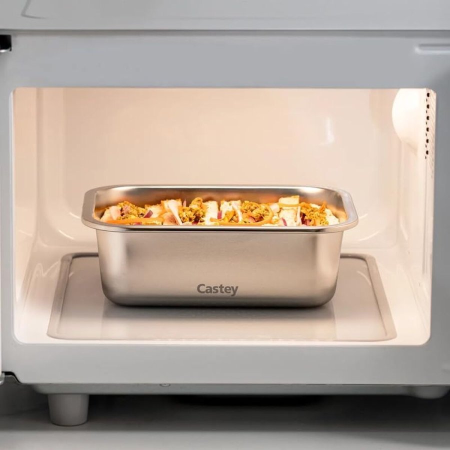 Madkasse Castey C-A1780 S�lvfarvet Rustfrit st�l 1,8 L #9