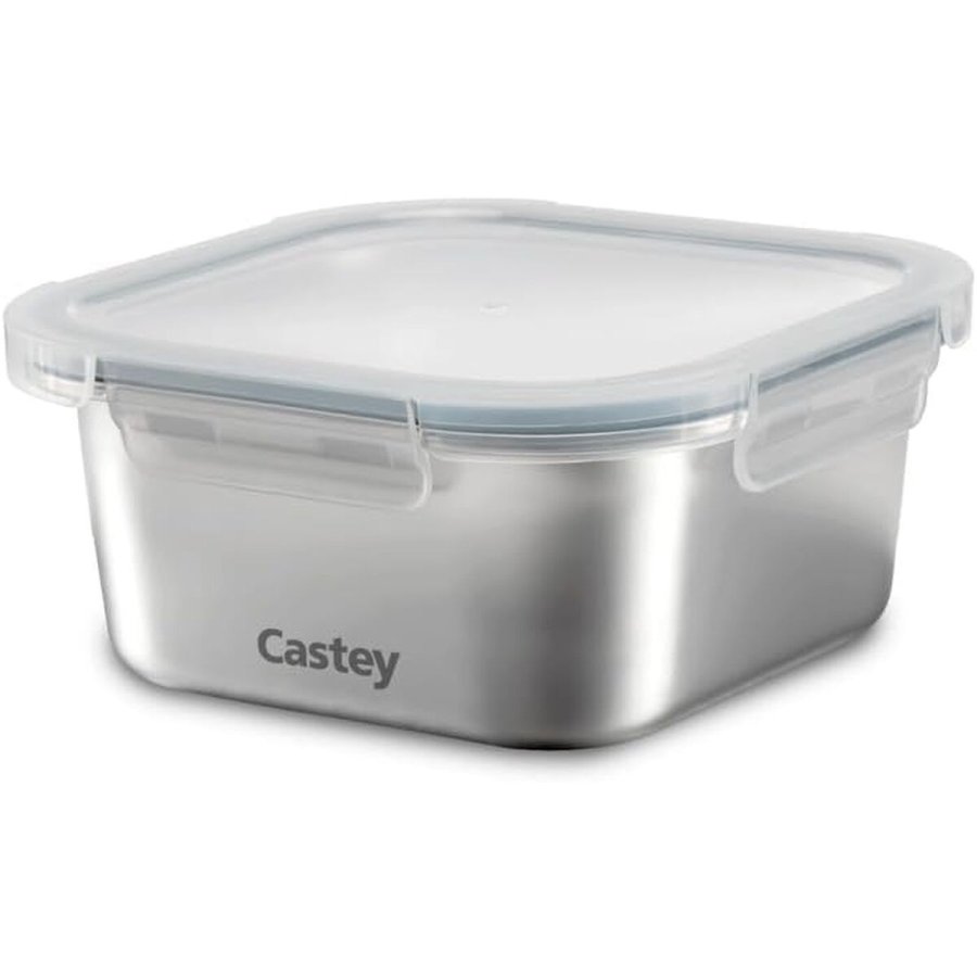 Madkasse Castey C-C600 S�lvfarvet Rustfrit st�l 600 ml #1