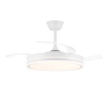 Loftsventilator CristalRecord EVO RETRAC Gennemsigtig 72 W #2